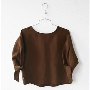 Eve Gravel Sunrise Top - Rust NWOT